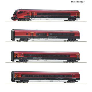 Roco H0 6210309 - 4-tlg. Set 1: Railjet 1 Digital (ÖBB)