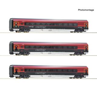 Roco H0 6200312 - 3-tlg. Set 2: Railjet 1 (ÖBB)
