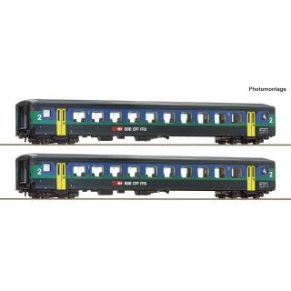 Roco H0 6200280 - 2-tlg. Set: Reisezugwagen (SBB)