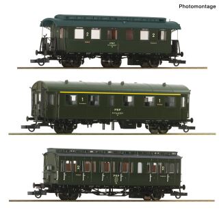 Roco H0 6200304 - 3-tlg. Set: Personenwagen (PKP)