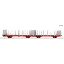 Roco H0 6600496 - Holztransportwagen/RCW (ÖBB)