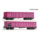 Roco H0 6600354 - 2-tlg. Set: Offene Güterwagen (SBB)