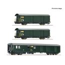 Roco H0 6600428 - 3-tlg. Set: Postwagen (PTT)
