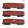 Roco H0 6600429 - 3-tlg. Set: Offene Güterwagen/VTG (AAE)