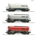 Roco H0 6600432 - 3-tlg. Set: Silowagen (WASCOSA)