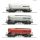 Roco H0 6600432 - 3-tlg. Set: Silowagen (WASCOSA)