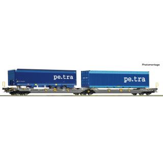 Roco H0 6600391 - Doppeltaschen-Gelenkwagen T3000e (MFD RAIL)