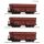 Roco H0 6600424 - 3-tlg. Set: Selbstentladewagen (CSD)