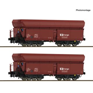 Roco H0 6600426 - 2-tlg. Set: Selbstentladewagen (CD)