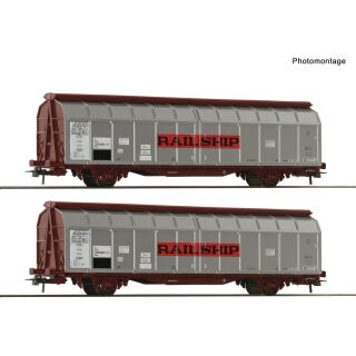 Roco H0 6600261 - 2-tlg. Set: Schiebewandwagen (DB)