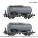 Roco H0 6600422 - 2-tlg. Set: Schweröl-Kesselwagen (DR)