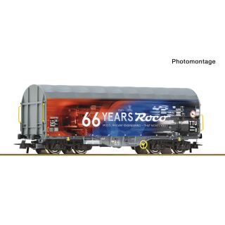 Roco H0 6600545 - Schiebeplanenwagen 66 Jahre ROCO (Privat)