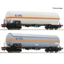 Roco H0 6600450 - 2-tlg. Set: Druckgaskesselwagen (VTG)