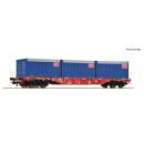 Roco H0 6600307 - Containertragwagen (DB AG)