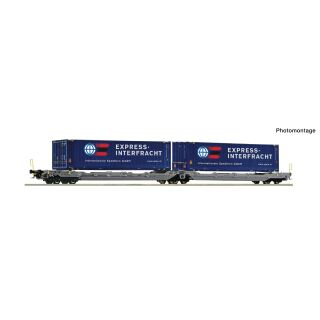 Roco H0 6600486 - Doppeltaschen-Gelenkwagen T3000e (ERMEWA)