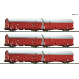 Roco H0 6600393 - 3-tlg. Set: Autotransportwagen (TWA)