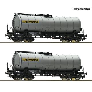 Roco H0 6600395 - 2-tlg. Set: Knickkesselwagen (SNCF)