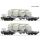 Roco H0 6600474 - 2-tlg. Set: Staubsilowagen (PULTRANS)