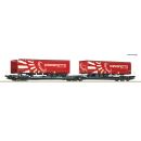 Roco H0 6600346 - Doppeltaschen-Gelenkwagen T3000e (CEMAT)