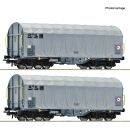 Roco H0 6600375 - 2-tlg. Set: Schiebeplanenwagen (ATIR-RAIL)