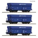 Roco H0 6600494 - 3-tlg. Set: Selbstentladewagen Cargo (PKP)
