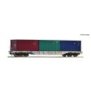Roco H0 6600448 - Containertragwagen Cargo (ZSSK)