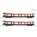 Roco H0 6600438 - 2-tlg. Set: Autotransportwagen (ZSSK)
