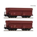 Roco H0 6600454 - 2-tlg. Set: Selbstentladewagen Cargo...