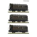 Fleischmann Spur N 6260128 - 3-tlg. Set: Personenwagen (DRG)