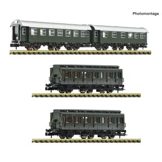 Fleischmann Spur N 6260114 - 3-tlg. Set 1: Personenzug Krefeld (DB)