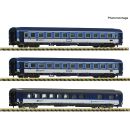 Fleischmann Spur N 6260120 - 3-tlg. Set: Eurofima-Wagen (CD)