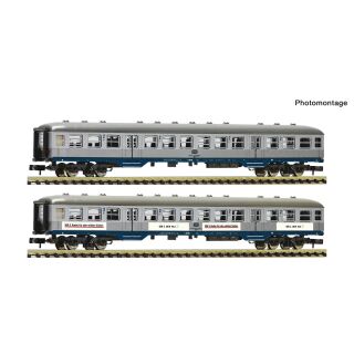 Fleischmann Spur N 6260112 - 2-tlg. Set: Nahverkehrswagen (DB)