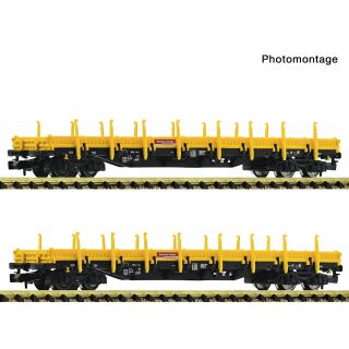 Fleischmann Spur N 6660203 - 2-tlg. Set: Rungenwagen (DB AG)