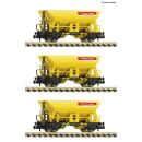 Fleischmann Spur N 6660174 - 3-tlg. Set: Schotterwagen...