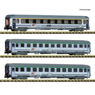 Fleischmann Spur N 6260113 - 3-tlg. Set: Eurofima-Wagen (PKP)