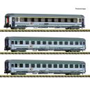 Fleischmann Spur N 6260113 - 3-tlg. Set: Eurofima-Wagen...