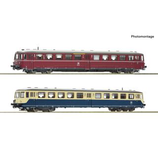 Fleischmann Spur N 7760019 - Akkutriebwagen 515 537-9 mit Steuerwagen (DB)