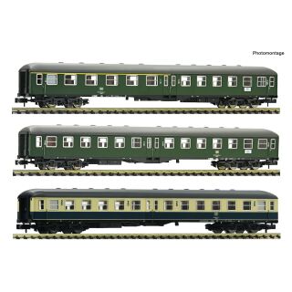 Fleischmann Spur N 6260131 - 3-tlg. Set 1: Reisezugwagen E 2873 (DB)