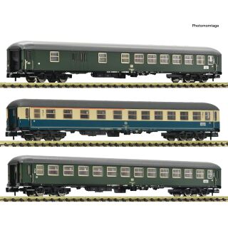Fleischmann Spur N 6260132 - 3-tlg. Set 2: Reisezugwagen E 2873 (DB)