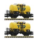 Fleischmann Spur N 6660184 - 2-tlg. Set: Kesselwagen (CSD)