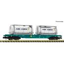 Fleischmann Spur N 6660175 - Containertragwagen (Lineas)