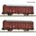 Fleischmann Spur N 6660218 - 2-tlg. Set: Gedeckte Güterwagen (DR)