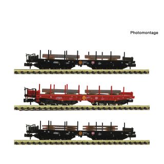 Fleischmann Spur N 6660206 - 3-tlg. Set 1: Stahlzug (DB AG)