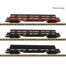 Fleischmann Spur N 6660207 - 3-tlg. Set 2: Stahlzug (DB AG)