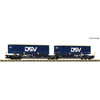 Fleischmann Spur N 6660141 - Doppeltaschen-Gelenkwagen T3000e (TX LOGISTIK)