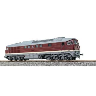 ESU H0 31353 - BR132 132 543 DR bordeauxrot Kühlerlüfter Sound Rauch (VSM NL)