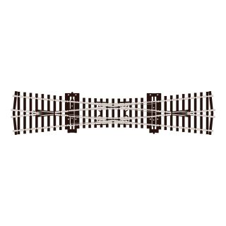 Peco H0 47SL90 - C100 Doppelkreuzweiche, L249mm, 12?, INS