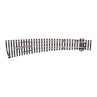 Peco H0 47SLE87 - C100 Bogenweiche li R1524/762, 20,5/9,5?, ELE