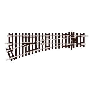 Peco H0 47ST241 - C100 Weiche links, L168mm, R2 - 438mm, 22,5?, INS