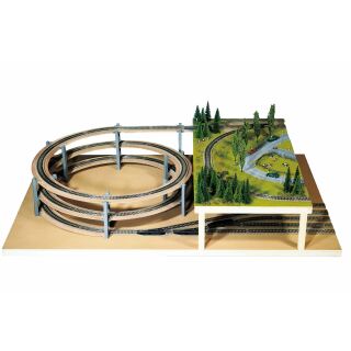 Noch H0 53101 - LAGGIES Gleiswendel-Komplettbausatz, Aufbaukreis,